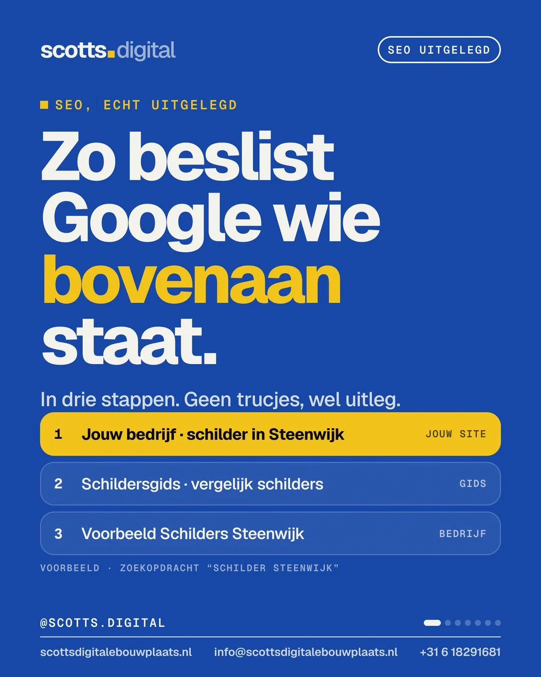 Wat is SEO? Uitleg en tips in gewone taal